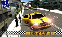 Modern Taxi Driving 3D Screen Shot 2