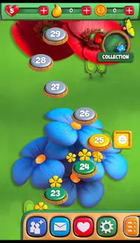 Flower Story: match 3 game Screen Shot 1