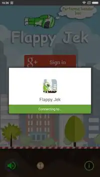 Flappy Jek Screen Shot 1