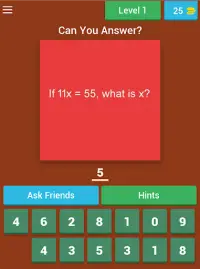 Maths Game App - Free interactive skill practice Screen Shot 7