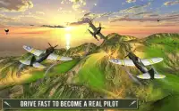 Vôo de avião Sim Pilot 2017 Screen Shot 11