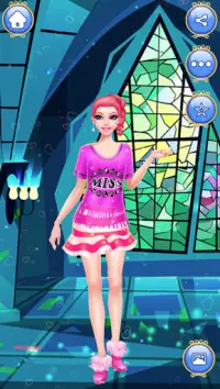 Ice Princess Sweet Doll Makeup and dressup game Screen Shot 4