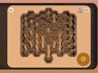 Cổ điển Labyrinth Puzzle - gỗ Maze 3D Games Screen Shot 9