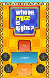 Whose Price is Right? Screen Shot 0