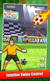 Flick-n-Score - Soccer Edition Screen Shot 0