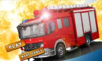 Emergency Fire Truck Sim 3D Screen Shot 0