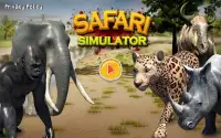 Leopard Game 3D - Симулятор для животных Safari Screen Shot 8