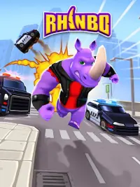 Rhinbo - Runner Game Screen Shot 0