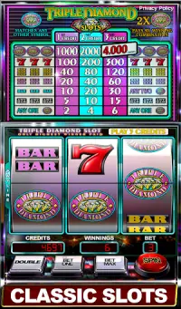 Slot Machine: Triple Diamond Screen Shot 0