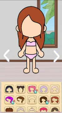 Dress Up Toca Boca & Makeup Screen Shot 1