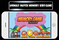 Animals Matching  Memory Game Screen Shot 0