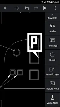 CorelCAD Mobile - .DWG CAD Viewer & Editor Screen Shot 2