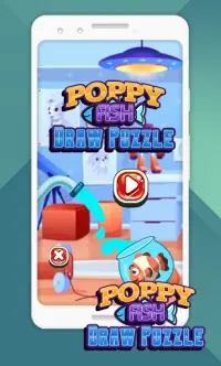 Poppy Fish Draw Game Screen Shot 0