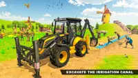 Village Excavator JCB Games Screen Shot 0