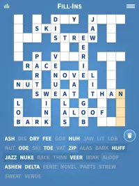 Fill-Ins · Word Fit Puzzles Screen Shot 5