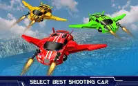 Real Robot Shooting Car Simulator: Robot Games 3D Screen Shot 2