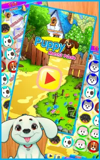 Paw Puppy Match3 Patrol. Amazing Game Screen Shot 0