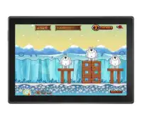 Angry Penguins Adventure War giochi di attacco Screen Shot 2