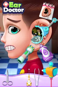dokter telinga -Mad Ear Doctor Screen Shot 1
