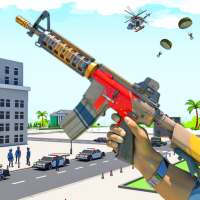 FPS Block Gun PVP War: Battle Craft Shooting Games