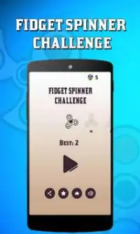 Fidget Spinner Challenge Screen Shot 0
