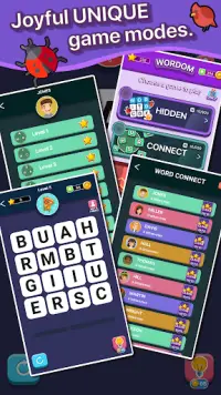 Wordom - All Word Games Screen Shot 1