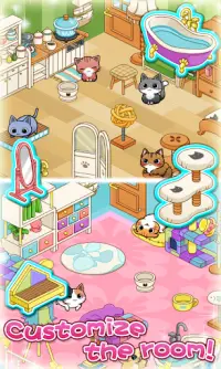 Cat Room - Cute Cat Games Screen Shot 3