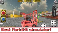 Forklift Loader Simulator Screen Shot 2