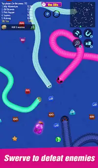 Worm.io: Slither Zone Screen Shot 4