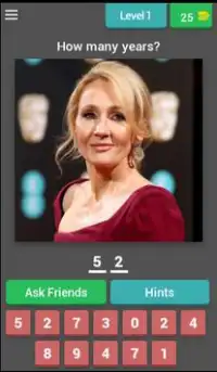 Guess the Age of Celebrities 2018 Screen Shot 0