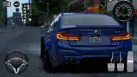 Driving BMW M5 F90 Drift Car Simulator Screen Shot 2