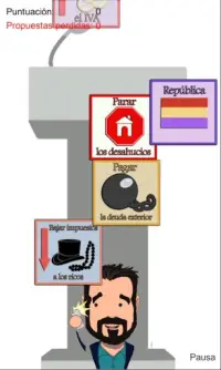 ¡Elecciones 2016! Juego de los partidos españoles. Screen Shot 1