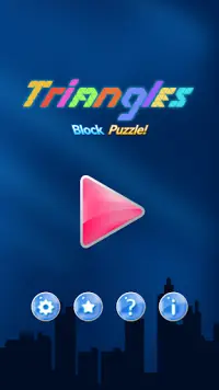 Triangle - Block puzzle legend Screen Shot 0