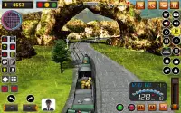 Uphill Train Simulator Game. Screen Shot 4