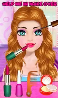 Bonito menina maquiagem salão: Face Makeover Spa Screen Shot 2