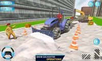 Mega simulador de máquina excavadora de nieve Screen Shot 11
