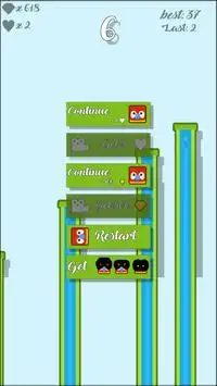 Geometry Bird : meltdown jump Screen Shot 3