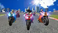 Amazing Gokuhero Bike Racing Battle Screen Shot 0