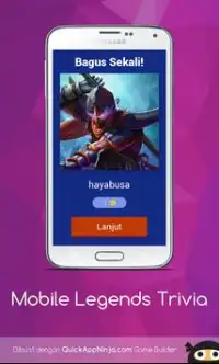 Mobile Legends Trivia Screen Shot 1