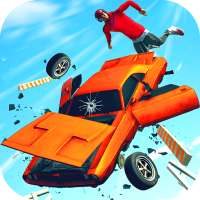 High Jump Car Crash Simulator: Impossible Ramps 3D