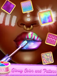 Lip Art -Lipstick Makeup Game Screen Shot 2