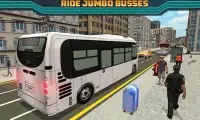 Highway Coach Bus Driving : City Bus Driver 2018🚍 Screen Shot 1
