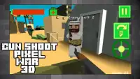 Gun Shoot - Pixel War 3D Screen Shot 1