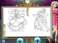 Ice Queen Coloring Pages Screen Shot 1
