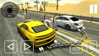 連鎖車は不可能なスタント3D - 車のゲーム2018 Screen Shot 1