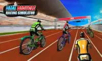 BMX bicicleta corrida simulado Screen Shot 0