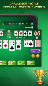 Solitaire Masters Screen Shot 2