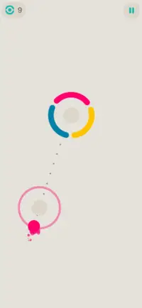 Color Throw Ball Circle – Switch Throw and Catch Screen Shot 4