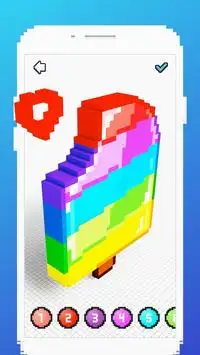 Color by Number- игры с раскрашивание пиксель-арта Screen Shot 3