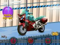 Motorrad-Wash-Spiele Screen Shot 5